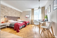 Warsaw Vacation Apartment Rentals, #106uWarsaw: studio slaapkamer, 1 bad, Slaapplekken 2